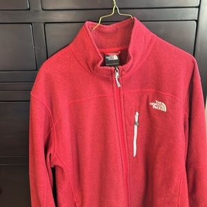 North face medium weight full zip sweatshirt, XL.